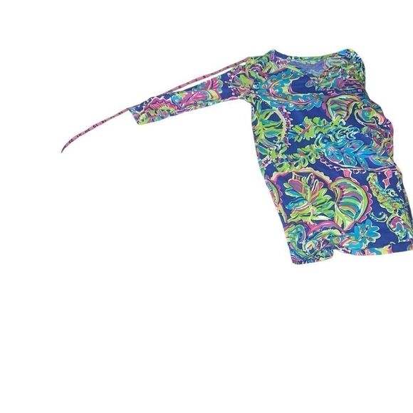 Lilly Pulitzer Girls Mini Palmetto Dress in Toucan Play size XL 12-14 X-Large - Picture 6 of 6